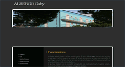Desktop Screenshot of albergogaby.it